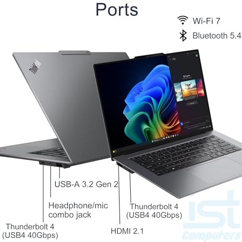 Image of Lenovo ThinkPad X9 15 Aura Edition Business AI Laptop (15.3 inch 2.8K OLED Touchscreen, Intel Core Ultra 7 258V, 32GB DDR5, 1TB SSD), Ultrathin, Copilot+ PC, Backlit, Win 11 Pro, Grey (Next Gen X1 carbon)