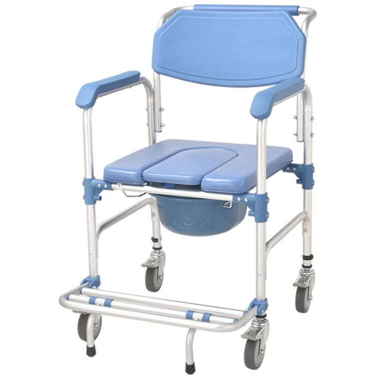 Fauteuil roulant douche pour personnes âgées évitant les risques de chute au bain