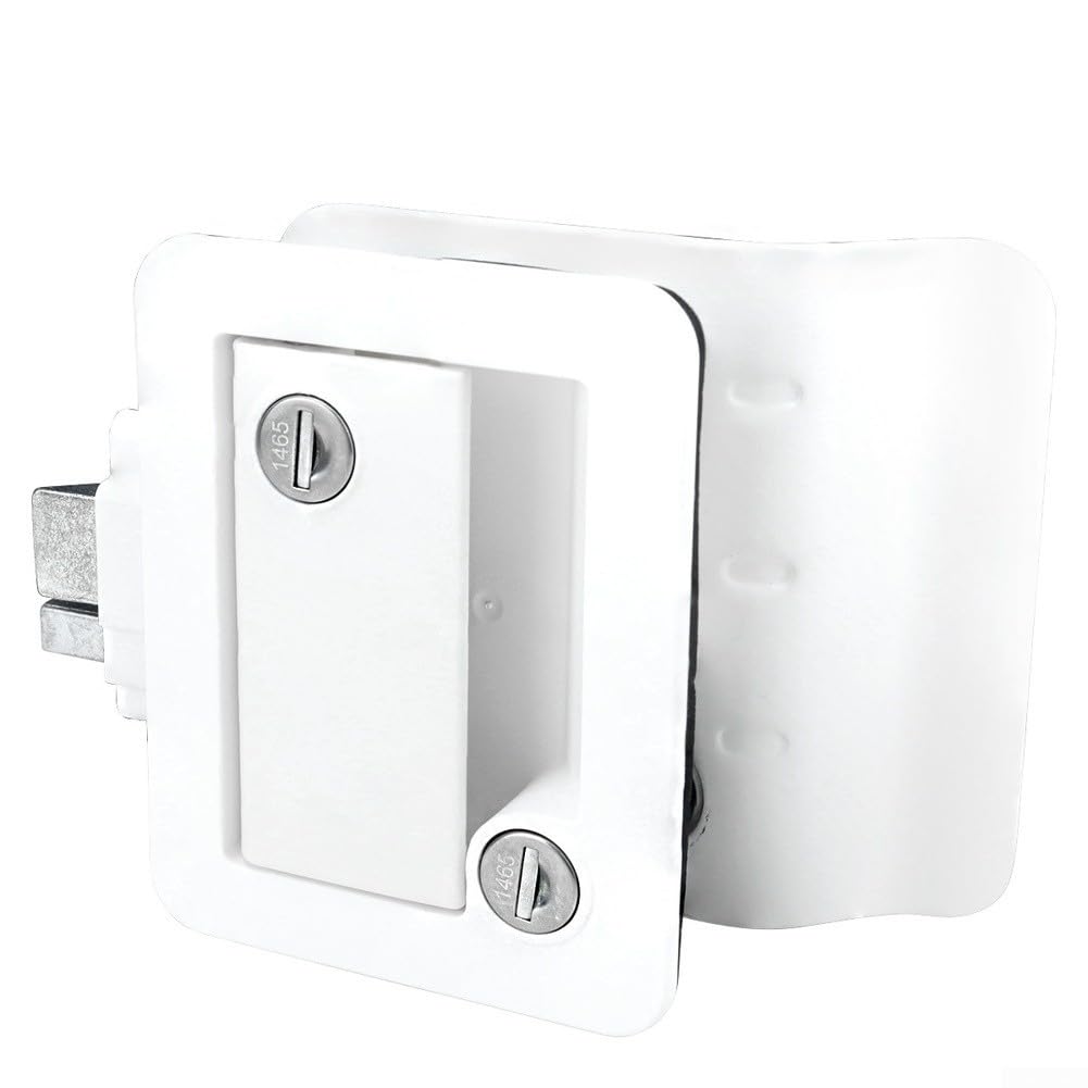 Serratura per porta di roulotte, 157 mm, impermeabile, sicura per roulotte