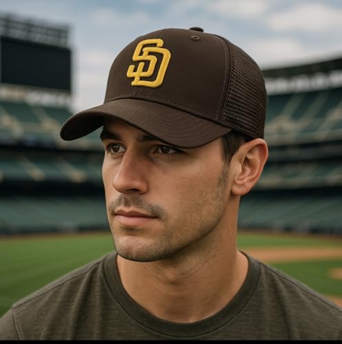 Gorra Trucker Brown MVP Ajustable San Diego miniatura 3