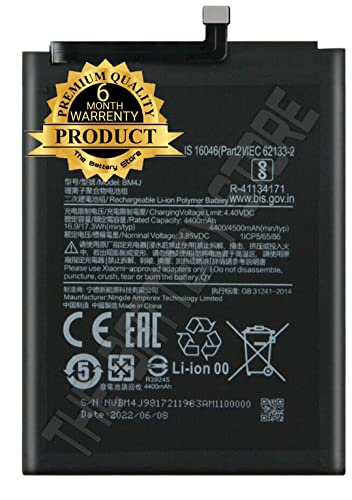 Image of THE BATTERY STORE Orignal Battery BM-4J for Xiaomi Mi Redmi Note-8 Pro Bm4j note8 pro Battery with 6 Month Warranty (for BM4J)