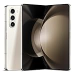 SAMSUNG Galaxy Z Fold5 AI Phone, 512GB Unlocked Android Smartphone, Big 7.6” Screen for Streaming, Gaming, Dual App View, One-Hand Control, Hands-Free Use, US Version, 2023, Cream