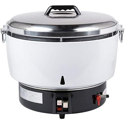 Avantco GRCNAT Natural Gas 110 Cup (55 Cup Raw) Gas Rice Cooker - 14,000 BTU Cover