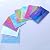 LITMIND 8 Pcs Stained Glass Sheets Variety Pack, 4 x 6 inch Iridescent Glass Sheets for Beginners, Mosaic Tiles for Crafts, Art Glass Pack (Opaque/Iridescent)