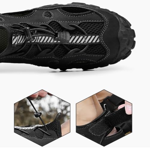 Men Sandals Breathable mesh Hollow Out Casual Running Mountain Climbing and Water Wading Sports Shoes3
