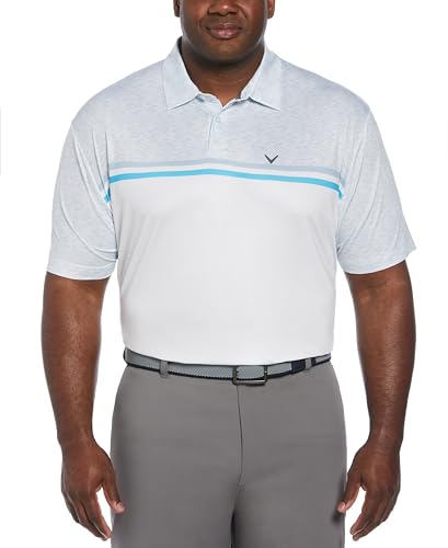 Polo imprimé Callaway pour homme à manches courtes confortable