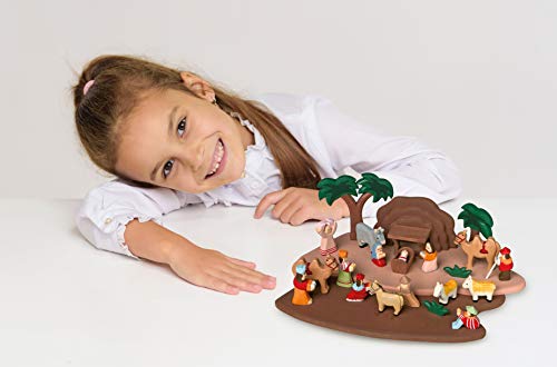 Belén de Juguete navideño para decorar y jugar en familia 3