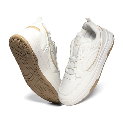 Image of YOHO UrbanDash Sneakers for Woman | Strong Grip, Cushioned Insoles | Comfortable & Stylish for Everyday Use Shoes for Woman /Girls /Ladies -0907