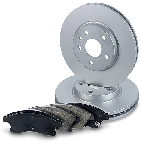 ATEC GERMANY Juego de frenos eje delantero incl. discos de freno Ø 276 mm ventilados+pastillas de freno delanteras Compatible con CHEVROLET AVEO (T300), CRUZE (J300) (J305) (J308), OPEL ASTRA J (P10)