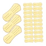 [VILLCASE] 50個入り透明水着用警告ラベル シールプ 保護ステッカー 接着剤付