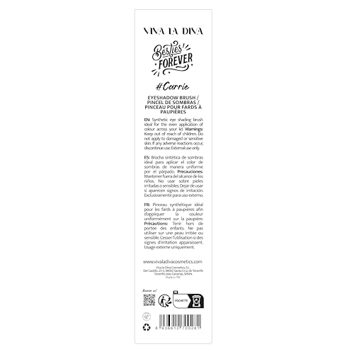 Viva la Diva Besties Forever Eyeshadow Brush - Model Carrie - Eyeshadow Brush with Soft Bristles and Precise Application - Image 2