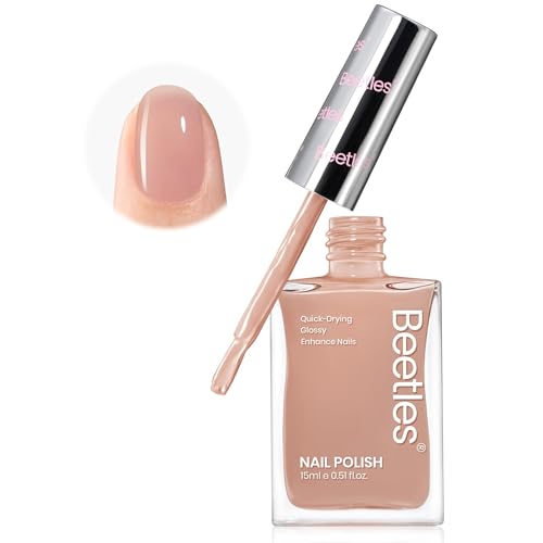Image of Beetles Nail Polish, Jelly Nail Polish Nude Nail Concealer Fast Dry Quick