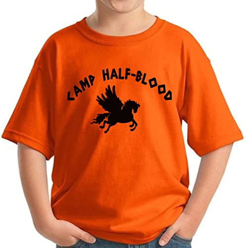 Awkward Styles Camp Half-Blood T-Shirt Geek Kids T Shirts