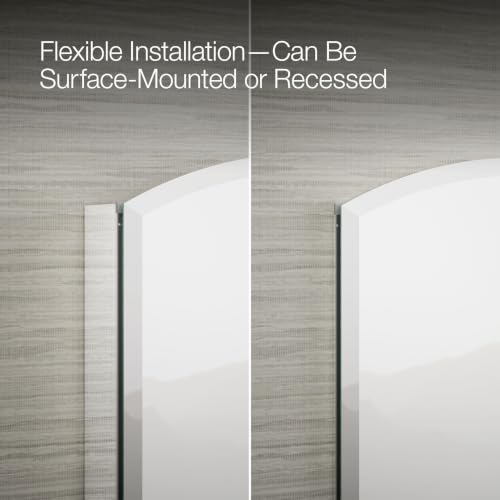 Kohler Archer 20" W 31" H Single-Door Bathroom Medicine Cabinet w Mirror - image 6