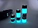Glow-On Aqua, White Day Color, and Aqua Glow. Gun Night Sights Paint, Small 2.3 ml Vial. Concentrated, Bright, Long Lasting Luminescence.