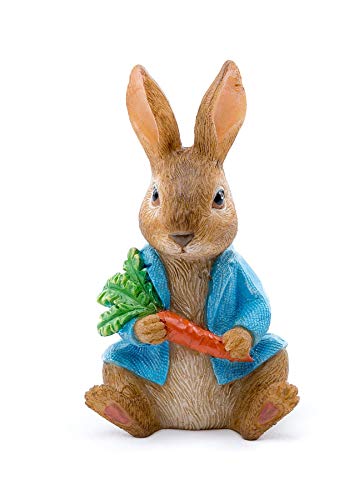 Cane Companions Beatrix Potter Peter Rabbit Cane Or Stake Topper - Handmade Flower Pot Ornament - Yard Art Outdoor Figurine #TOP5