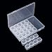 MAGICMAI 28 Grids Diamond Embroidery Box Diamond Painting Nail Accessory Storage Box for DIY Art Craft