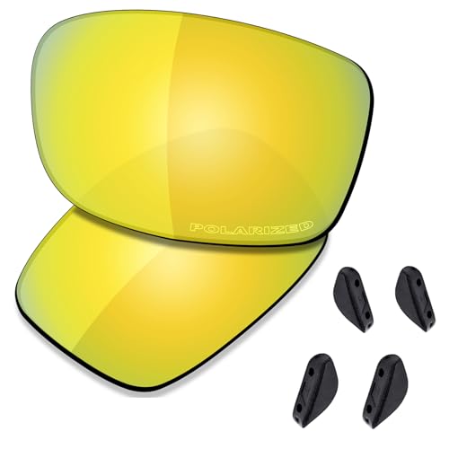 Image of SAUCER Premium Replacement Lenses & Nosepads for Oakley Fives(4+1) Squared OO9238 | OO9214 | UV400 Protection, Anti-Scratch