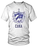 Lavar a maquina. GRGRTGH Men\'s Cuban Coat of Arms, Coat of Arms of Cuba T-Shirt M