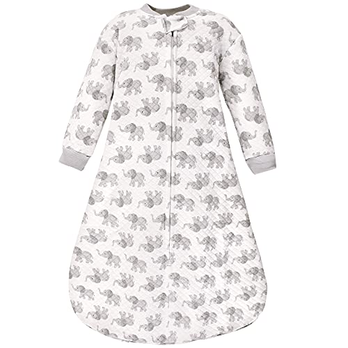 Image of Hudson Baby Unisex Baby Premium Quilted Long Sleeve Sleeping Bag and Wearable Blanket