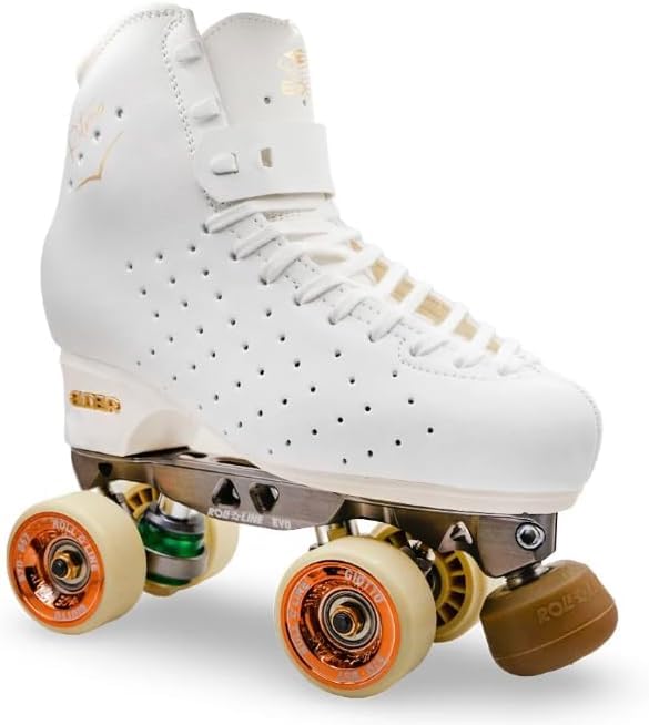 L'Estel Skates - Botas Edea Fly Freedom+Bases Roll-Line EVO+Ruedas Giotto - Patinaje Artístico Ruedas