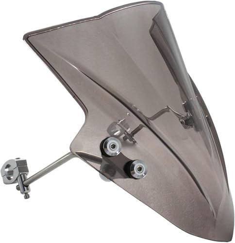 Pare-brise moto pour Suzuki SV650 réduisant la fatigue du pilote sur autoroute