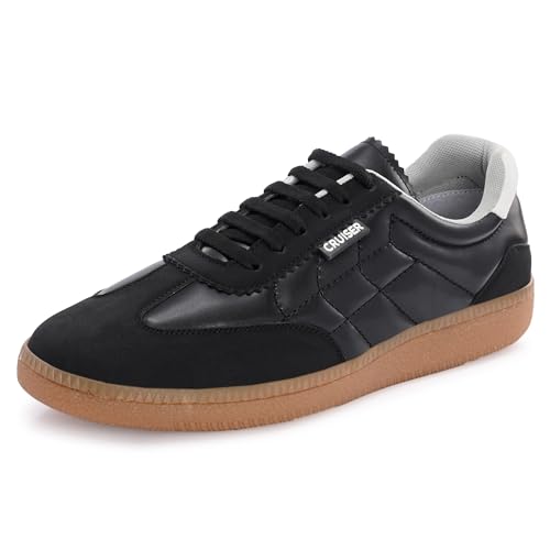 Image of Cruiser Mens Sneaker | Comfort & Style with Soft Cushioned Insole |Stylish Casual Sneakers for Men | Trendy Lace-Up Design for Casual Outfits (2608)
