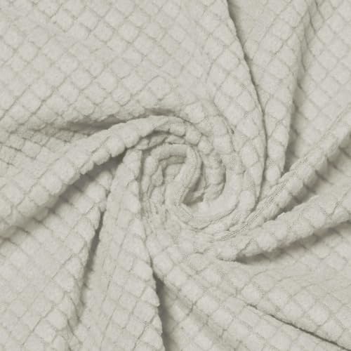 Housse de canapé rectangulaire en textile blanc moderne haute densité - 4