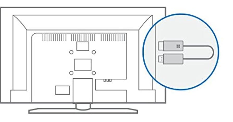 Amazon.com: Microsoft Wireless Display V2 Adapter - Black