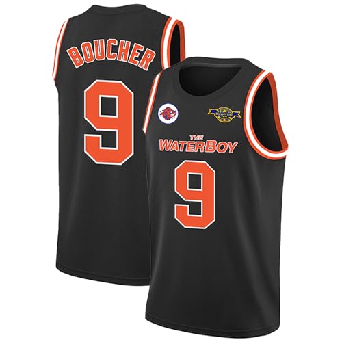 Tocament 90s Basketball Jersey for Party,Bobby Boucher #9 The Waterboy