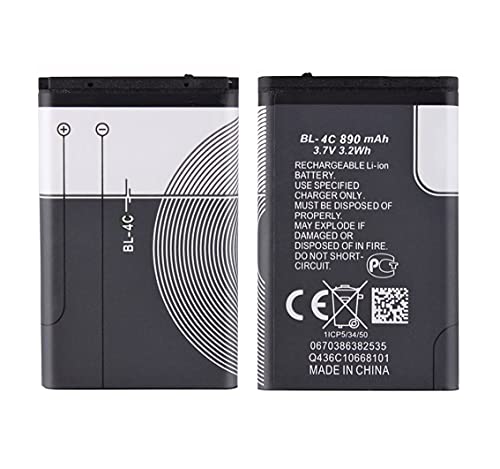 Todobarato24h Bateria BL-4C Compatible Nokia 6131, 6136, 6170, 6206, 6300, 6300i, 6301, 6600f, 6600...