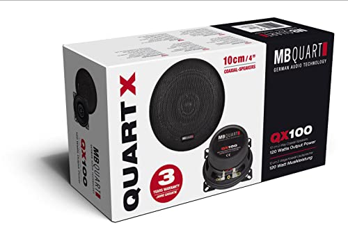 Altoparlante coassiale a 2 vie da 10 cm; woofer Polycone da 100 mm; tweeter in tessuto da 13 mm; portata: 60 Watt RMS; portata: 120 Watt max; impedenza: 3 Ohm; risposta in frequenza: 73 Hz – 22000 Hz; profondità di montaggio: 47 mm; apertura di montaggio: 92 mm; protezione magnetica e griglia. Contenuto: 1 mm. Coppia (2 paia). unità)