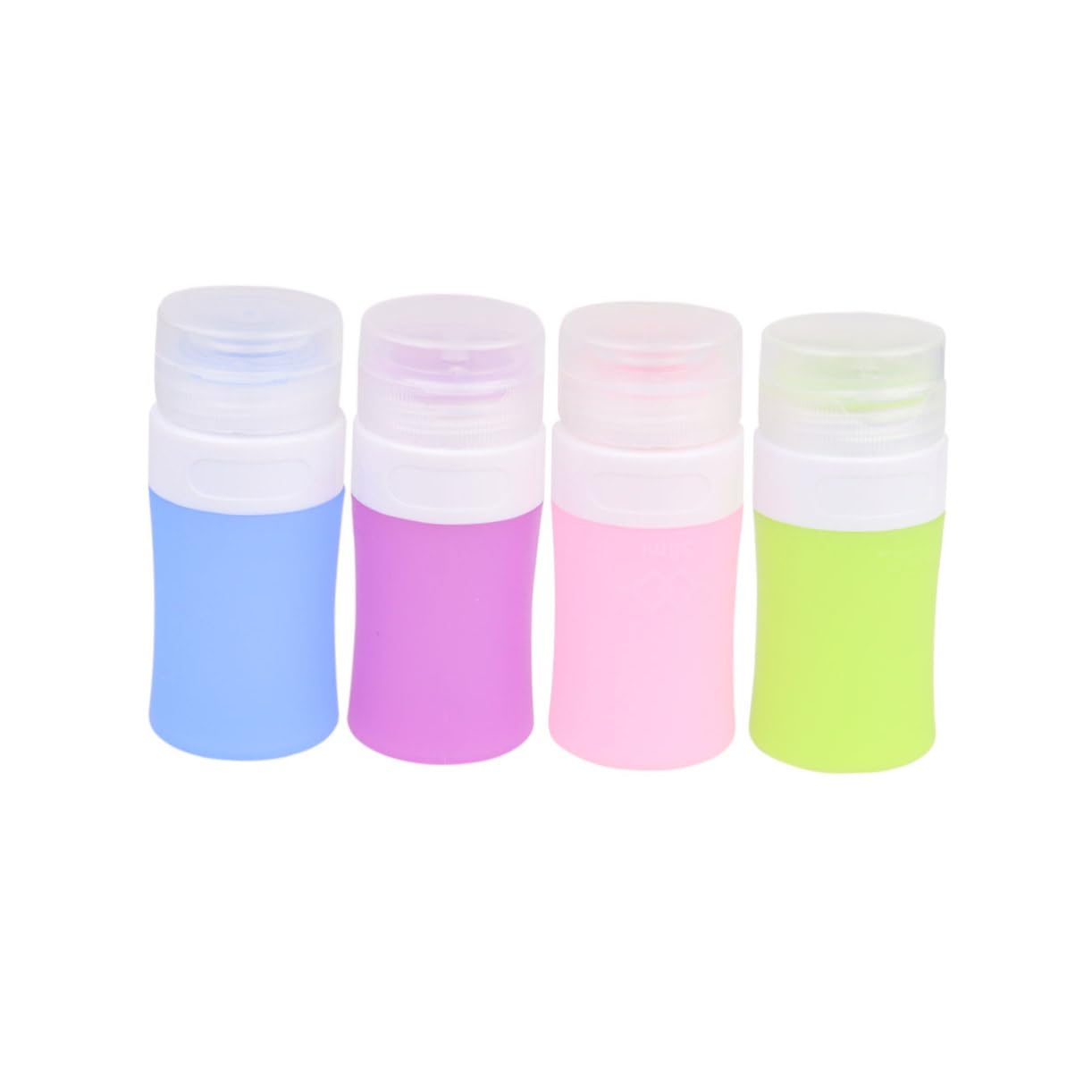 DOITOOL 12 Piezas acondicionador pelo constituir dispensador botella contenedor tamano de viaje viajar cosmético