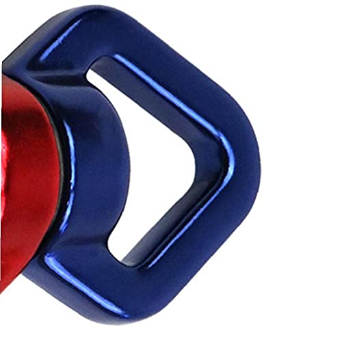 Touw Swivel Connector 30KN Swing Swivel Magnesiumlegering Micro Rotator Swing Spinner Climbing Carabiner voor training… - Afbeelding 7