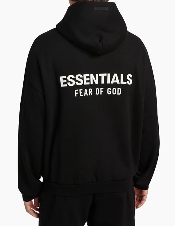 SS24 Collection Essentials Hoodie, Oversized Unisex Casual Streetwear Pullover Hoodie, Relaxed Fit Adult Sweatshirt3