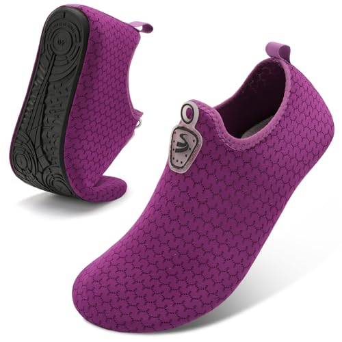 Image of Spesoul Womens Mens Water Shoes Quick Dry Beach Swim Shoes Barefoot Aqua Socks Outdoor Sand Socks for Pool River Diving