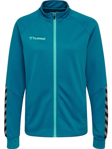 hummel Womens hmlAuthentic Poly Zip Jacket, Blue, Small – Ansicht 6
