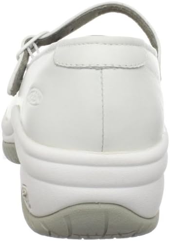 KEEN Utility Women's PTC Mary Jane 2 Flat Food Service Shoe, White/White, 5 Medium US | Image 2