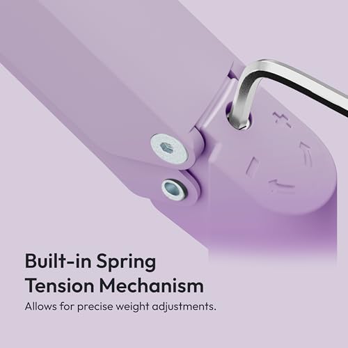 Image of Pixio PS1D Wave Purple Dual Monitor Arm Stand Desk Mount - Fits up to 32 inches Monitors and up to 19.8lbs. VESA Compatibility and Integrated Cable Management