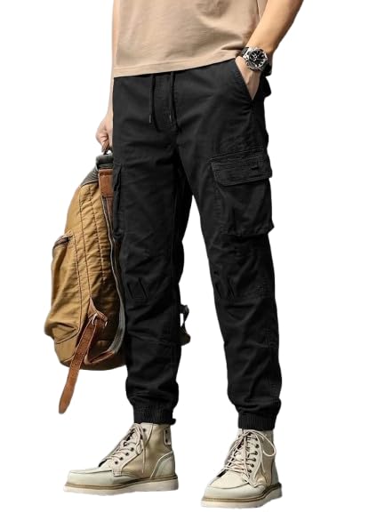Image of Noble Monk Cargo for Men || Cotton Cargo Pant || Stylish Multi-Pocket Casual Trousers for Men