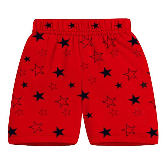 MIST N FOGG Baby Boys and Girls Cotton Shorts_Multi Color_(7-8 Years) 3