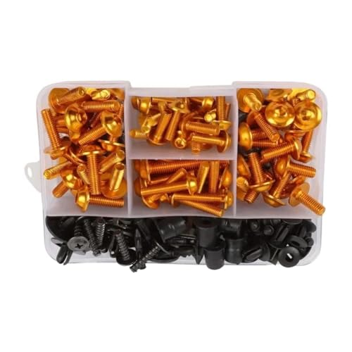 Boulon moto pour fixer carénage vibrant GPz1100 jaune