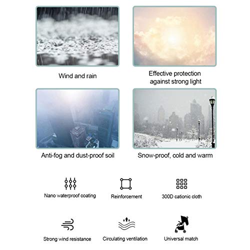 Copertura antipioggia universale per passeggini