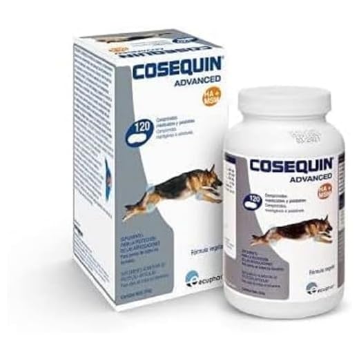 Cosequin SE506112 Cuidado Cadera y Articulaciones Canino DS Msm Ha 120CPD