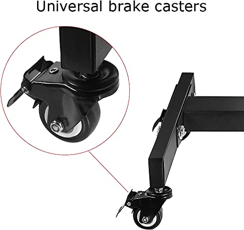 Soporte móvil para TV de altura baja para 32-65 pulgadas miniatura 5