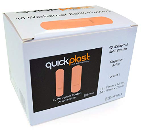 Click MedicalQUICKPLAST WATERPROOF PLASTERS 6 x 40