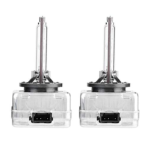 KIMISS 2Pcs Xenon Bulbs - D1S 6000K 35W Universal