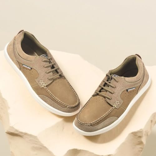Image of Woodland Men's Leather Sneaker
