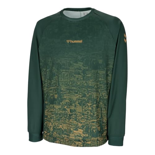 [ヒュンメル] L/Sプラクティスシャツ HAP7223 リッチフォレスト(565) M