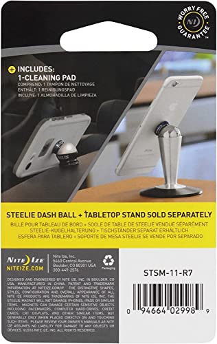 Nite Ize Original Steelie Magnetic Phone Socket - Additional Magnet For Steelie Phone Mounting Systems #TOP5